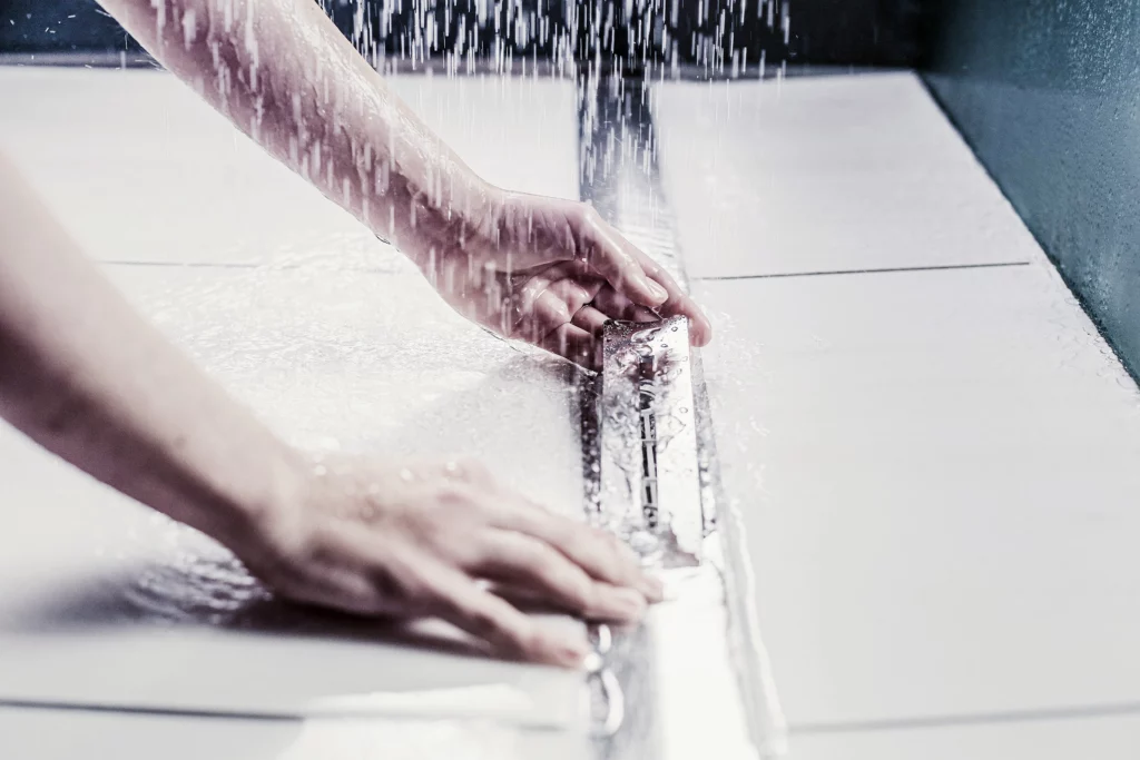 Een douchegoot in jouw badkamer?